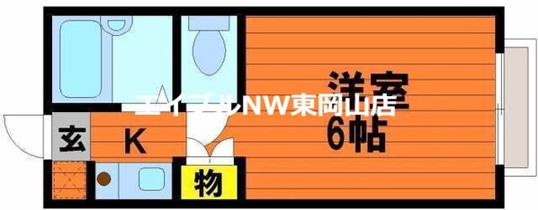 ビューハウス平井の物件間取画像